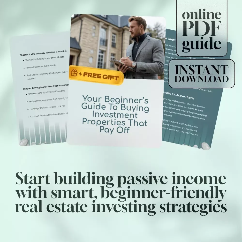 Your Beginner’s Guide to Buying Investment Properties That Pay Off – How to Start Buying Investment Properties | Real Estate Investing eBook | Digital Download Guide