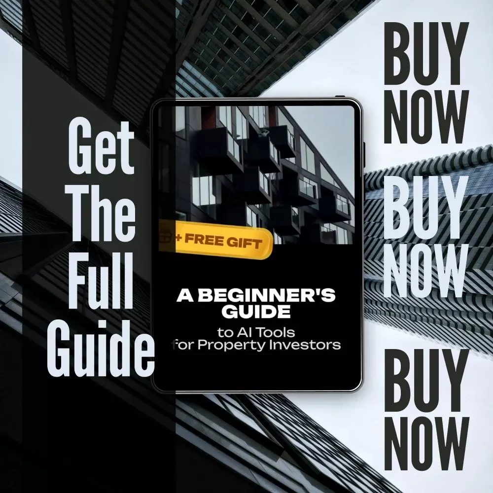 A Beginner's Guide to AI Tools for Property Investors | Real Estate Investing eBook | Digital Download for Smarter Investments