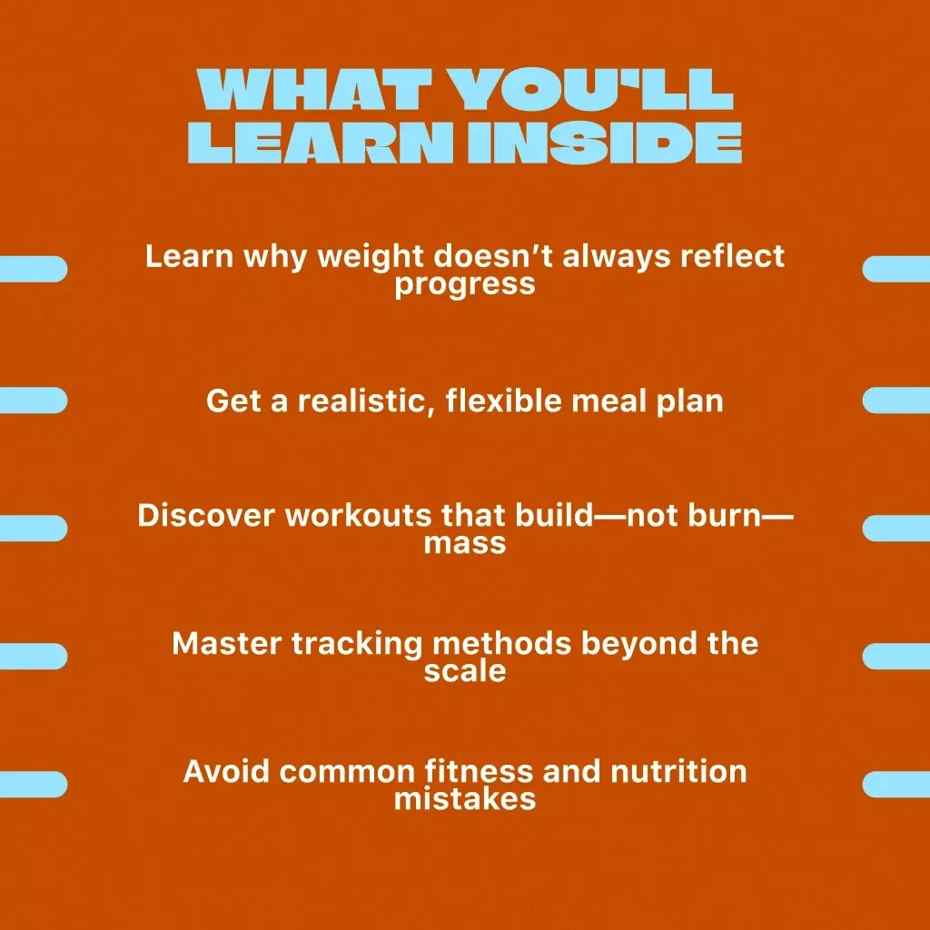 The Smart Guide to Building Muscle Without Losing Weight – Digital Guide | How to Gain Muscle Without Losing Weight | Fitness eBook PDF Download