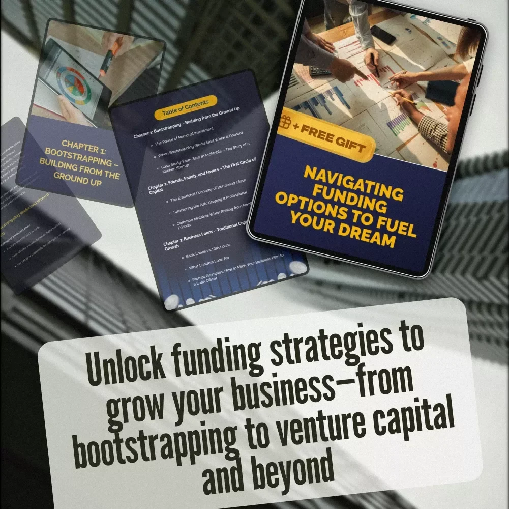 Navigating Funding Options to Fuel Your Dream | Entrepreneur eBook on Business Loans, Angel Investors, Grants & More | Funding Options for Entrepreneurs
