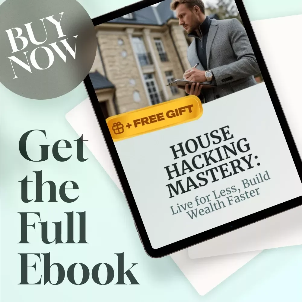 House Hacking Mastery: Live for Less, Build Wealth Faster | House Hacking Strategy eBook, Real Estate Investing Guide, Digital Download PDF