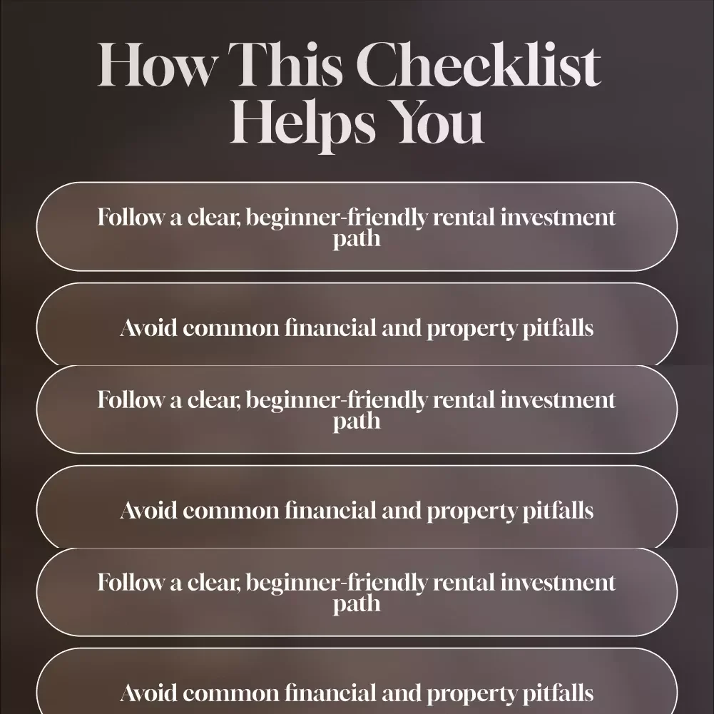 The Ultimate Rental Property Success Checklist | Digital Real Estate Guide | How to Get First Rental Property | Printable Checklist for New Investors