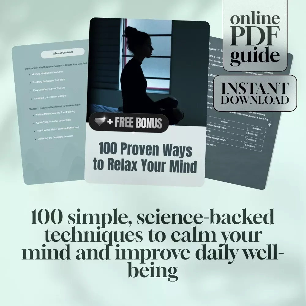 100 Proven Ways to Relax Your Mind