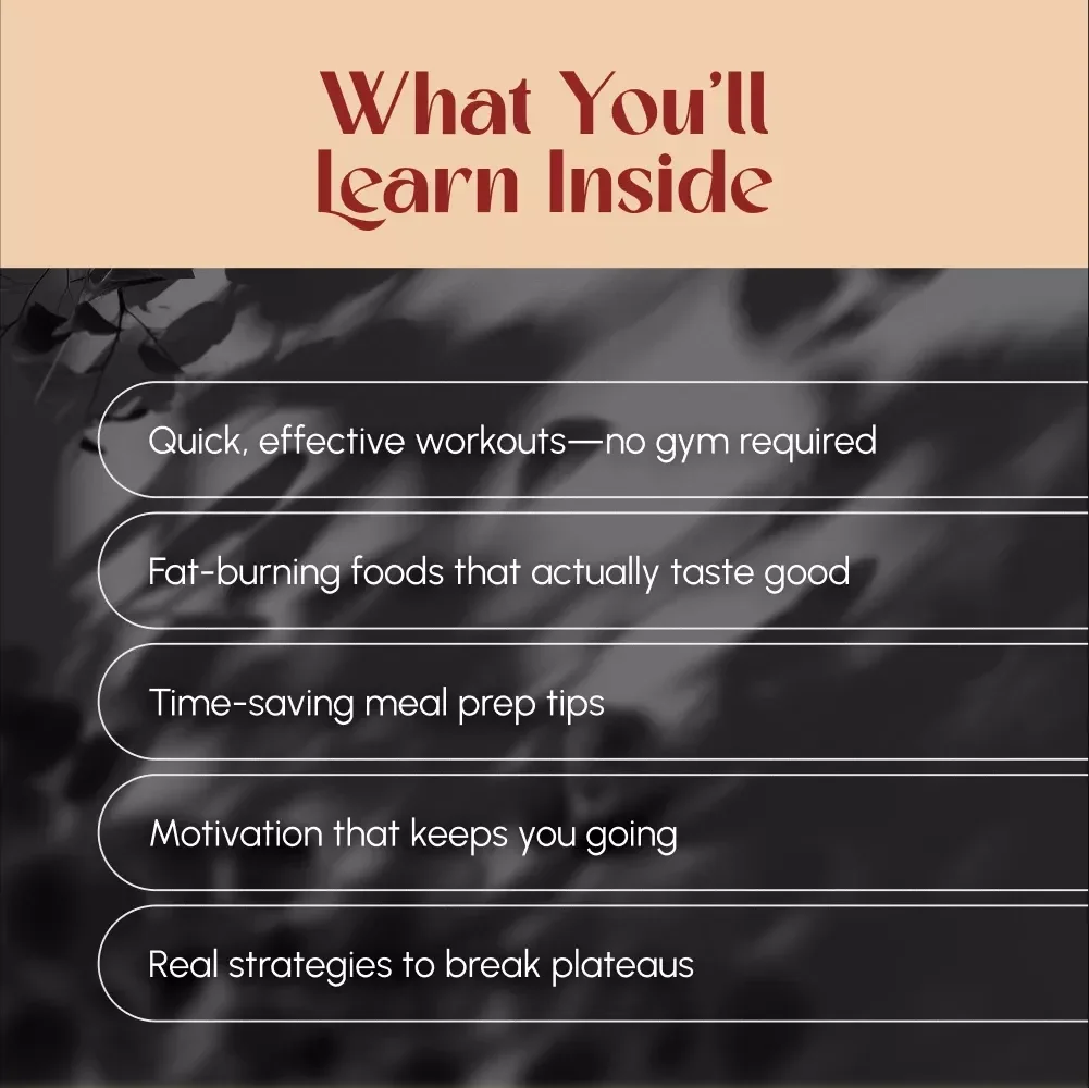 The Ultimate Guide to Fast Fat Loss at Home | Burn Fat Fast at Home | Digital Guide for Quick Weight Loss Results