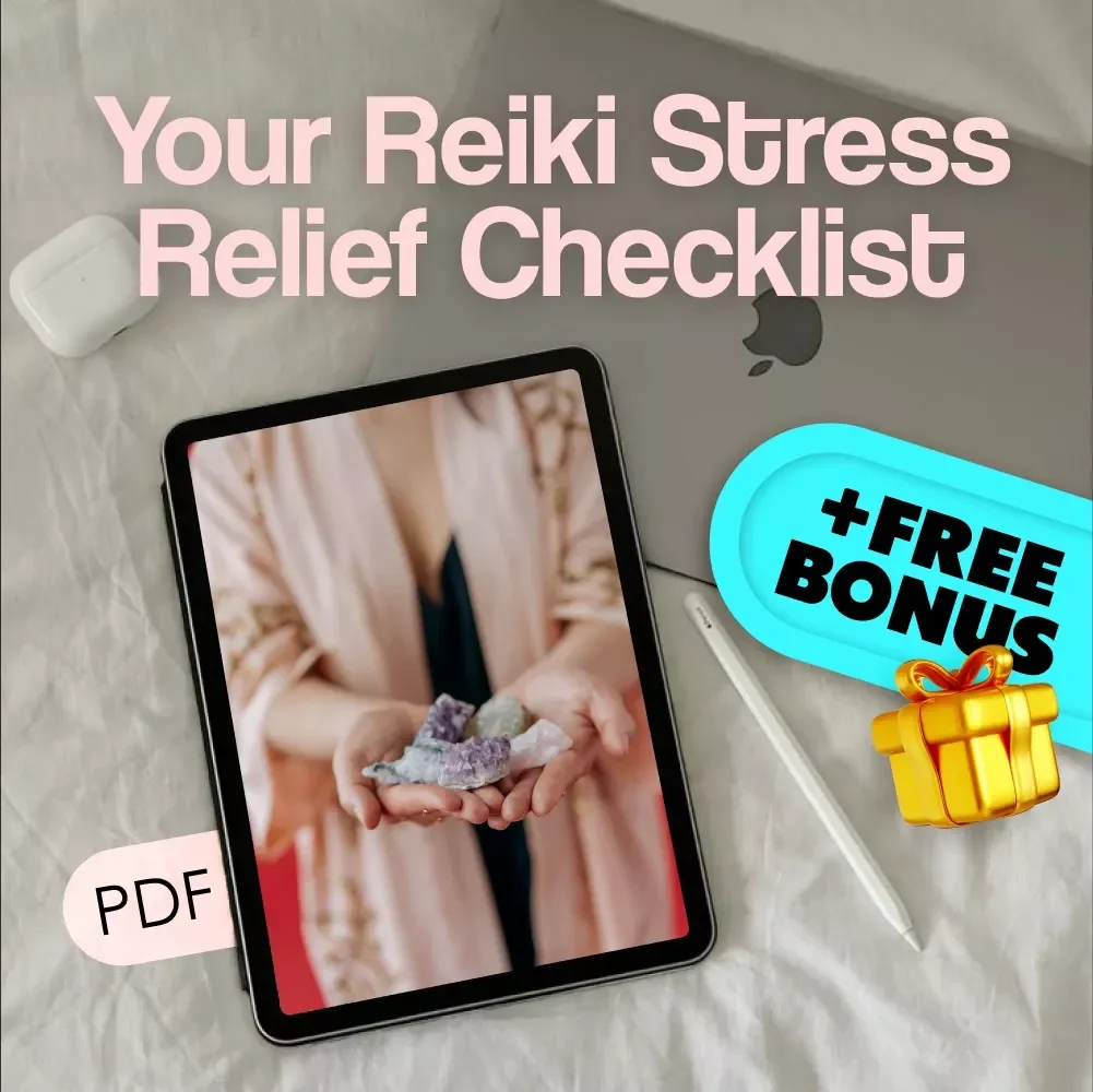Your Reiki Stress Relief Checklist | Digital Reiki Checklist for Stress Reduction, Self-Healing & Energy Alignment