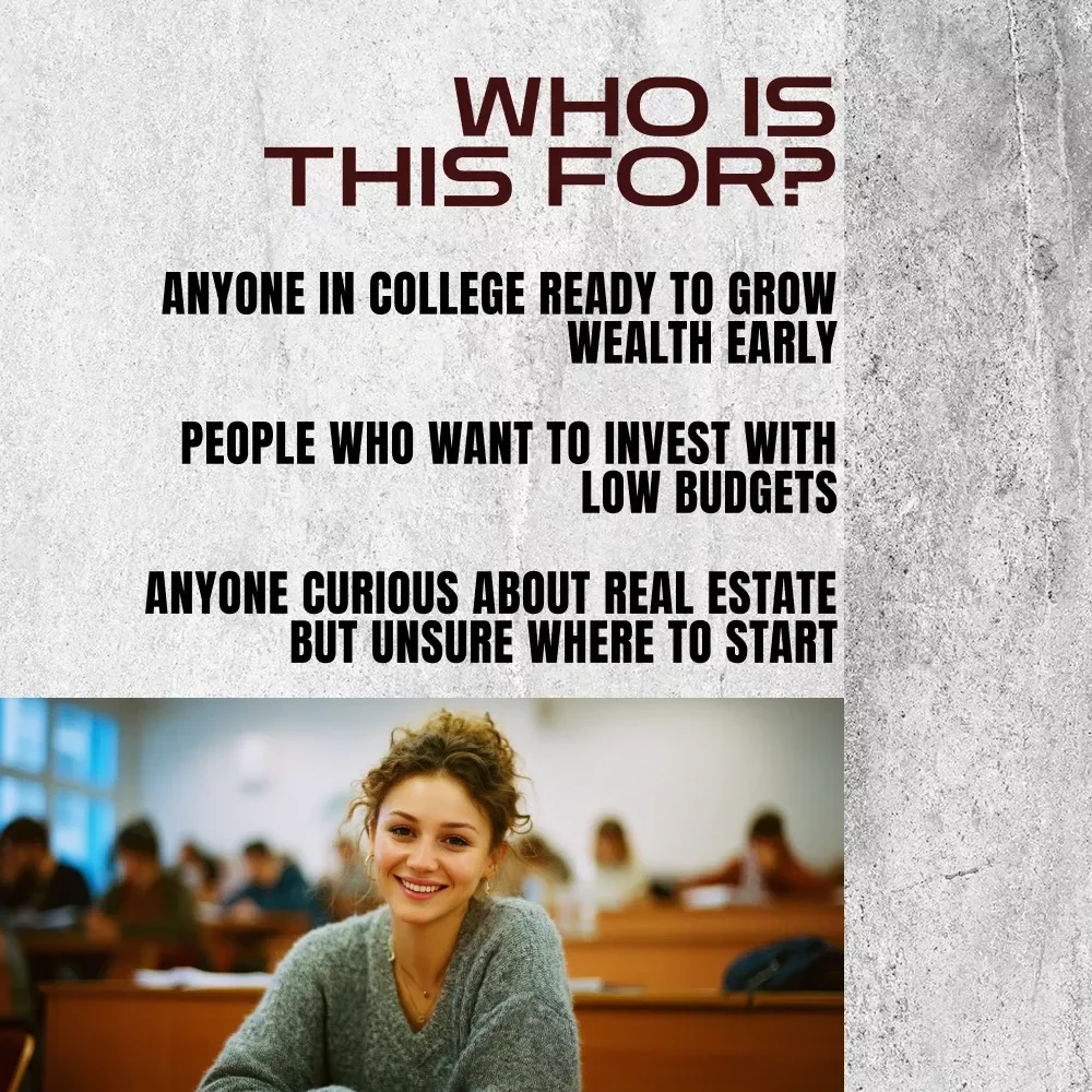 The Ultimate College Investor’s Action Checklist | Real Estate Investing Guide for College Students | Student Real Estate Digital Download