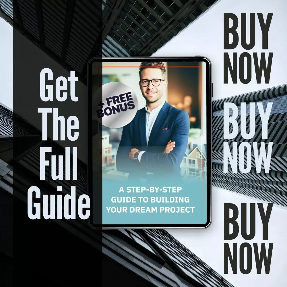 A Step-by-Step Guide to Building Your Dream Project | How to Get Investors for Real Estate Development | Digital Download eBook PDF