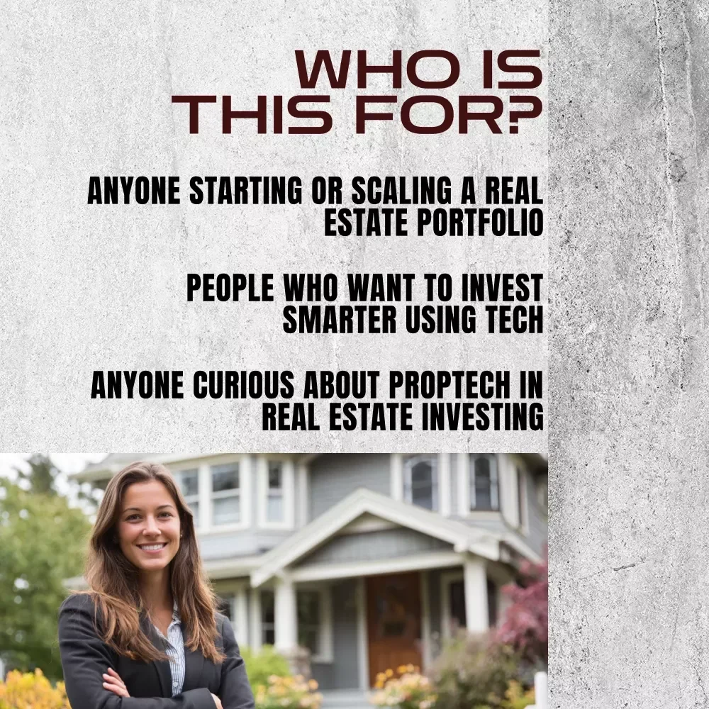 The Smart Investor’s Proptech Checklist | Digital Download for Real Estate Investors | Proptech in Real Estate Investing Guide