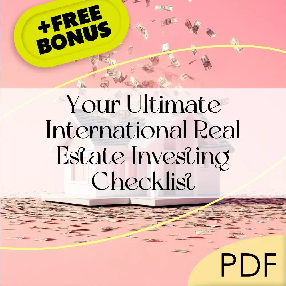 Your Ultimate International Real Estate Investing Checklist | Global Property Investment Guide | Digital Download for Smart Investors