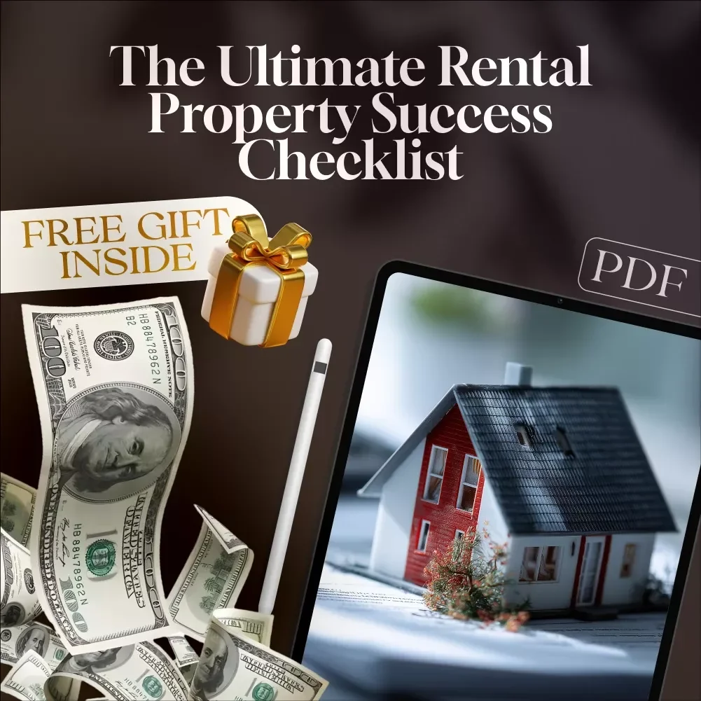 The Ultimate Rental Property Success Checklist | Digital Real Estate Guide | How to Get First Rental Property | Printable Checklist for New Investors