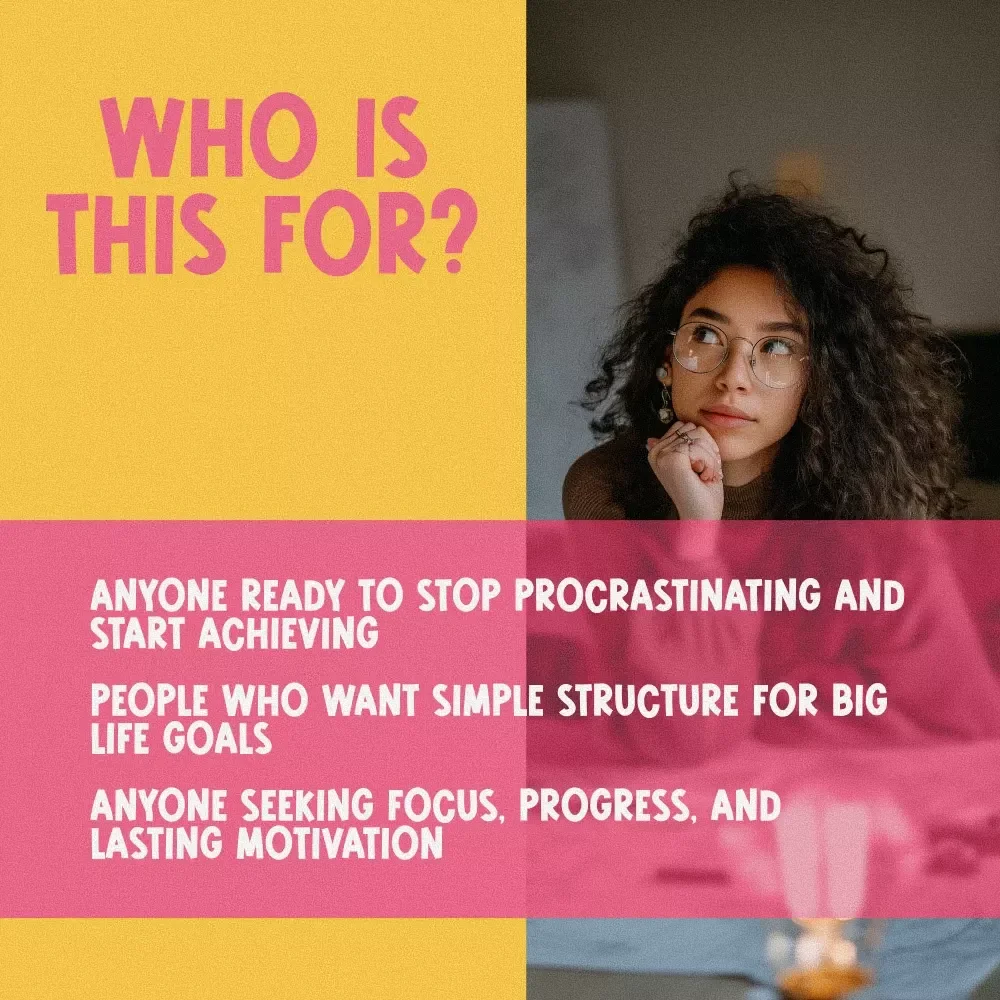 The Ultimate 90-Day Goal-Getter Checklist | How to Set 90 Day Goals | Digital Download