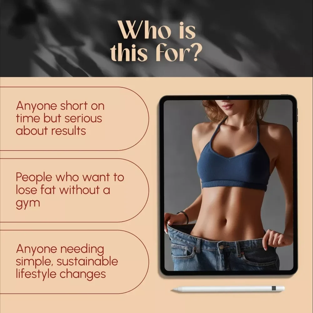 The Ultimate Guide to Fast Fat Loss at Home | Burn Fat Fast at Home | Digital Guide for Quick Weight Loss Results