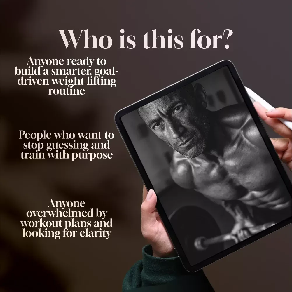 The Ultimate Guide to Building Your Best Weightlifting Routine | Best Weight Lifting Routine eBook | Digital Download Fitness Guide