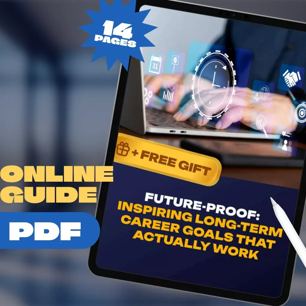 Future-Proof: Inspiring Long-Term Career Goals That Actually Work | Digital Career Guide, Examples of Long Term Career Goals, Goal Setting Workbook, Instant Download