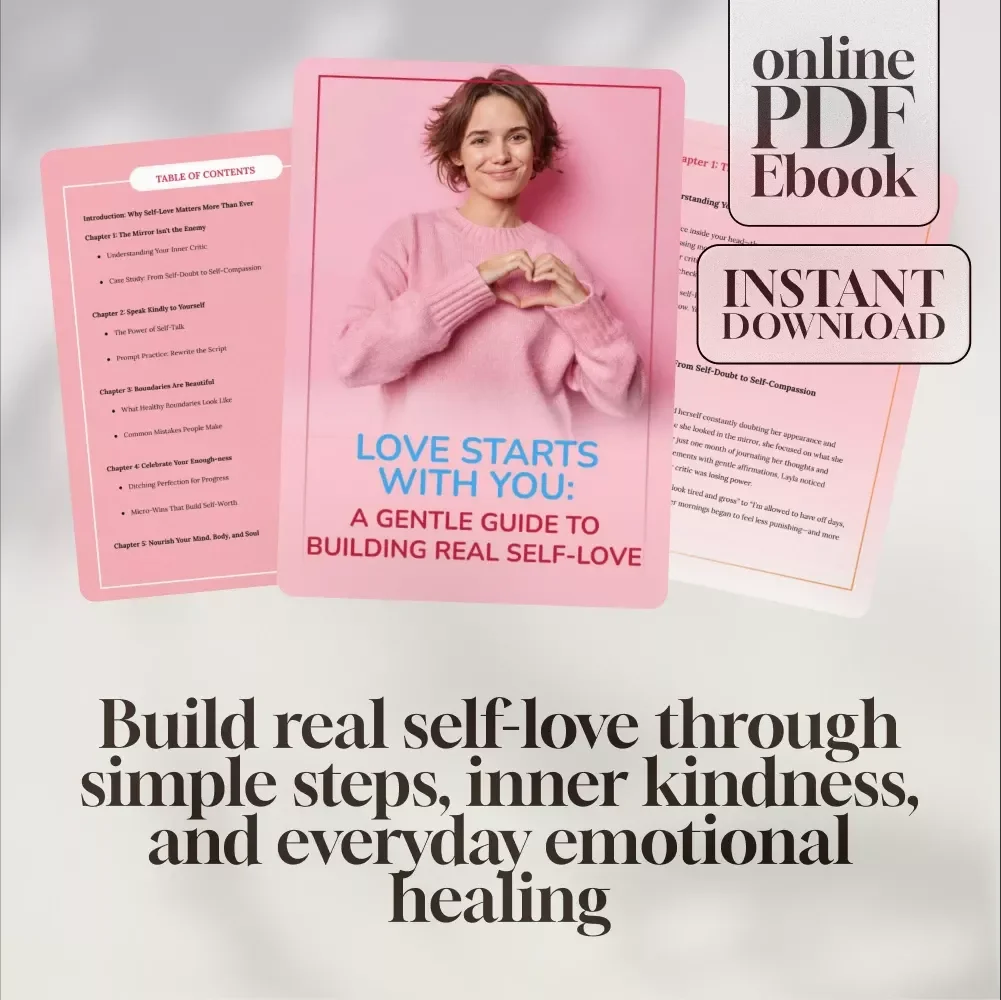 Love Starts With You: A Gentle Guide to Building Real Self-Love