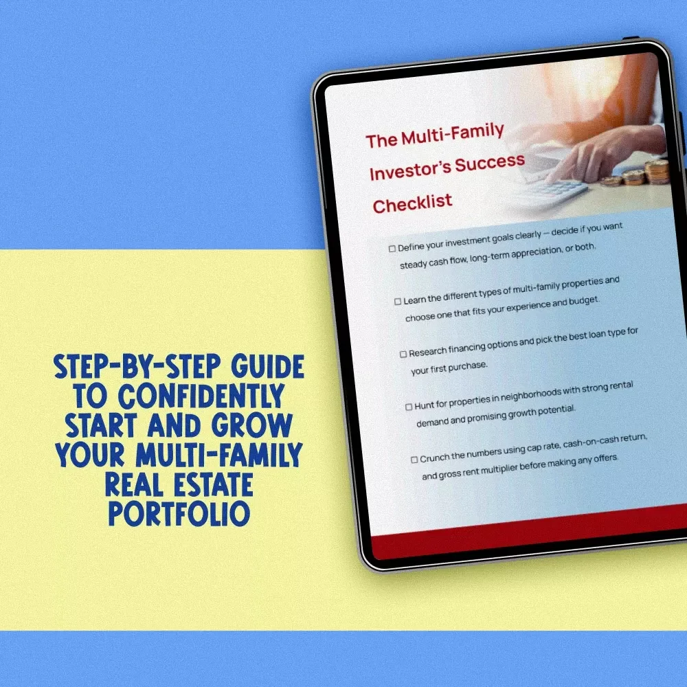 The Multi-Family Investor’s Success Checklist | Real Estate Investing Digital Download for Beginners & Experts | Rental Property Investment Guide PDF
