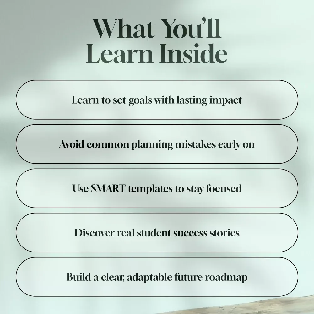 Dream Big, Plan Smart: Long-Term Goals That Set Students Up for Success | Goal-Setting Guide | Examples of Long Term Goals for Students | Academic, Career & Personal Planning