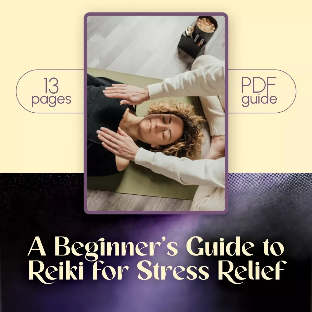 A Beginner’s Guide to Reiki for Stress Relief – Digital Reiki Stress Reduction Guide for Beginners, Holistic Energy Healing eBook, Self-Care Download