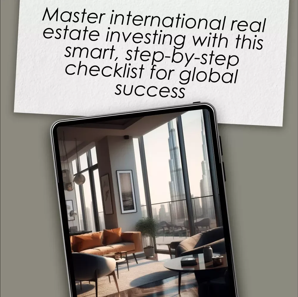 Your Ultimate International Real Estate Investing Checklist | Global Property Investment Guide | Digital Download for Smart Investors