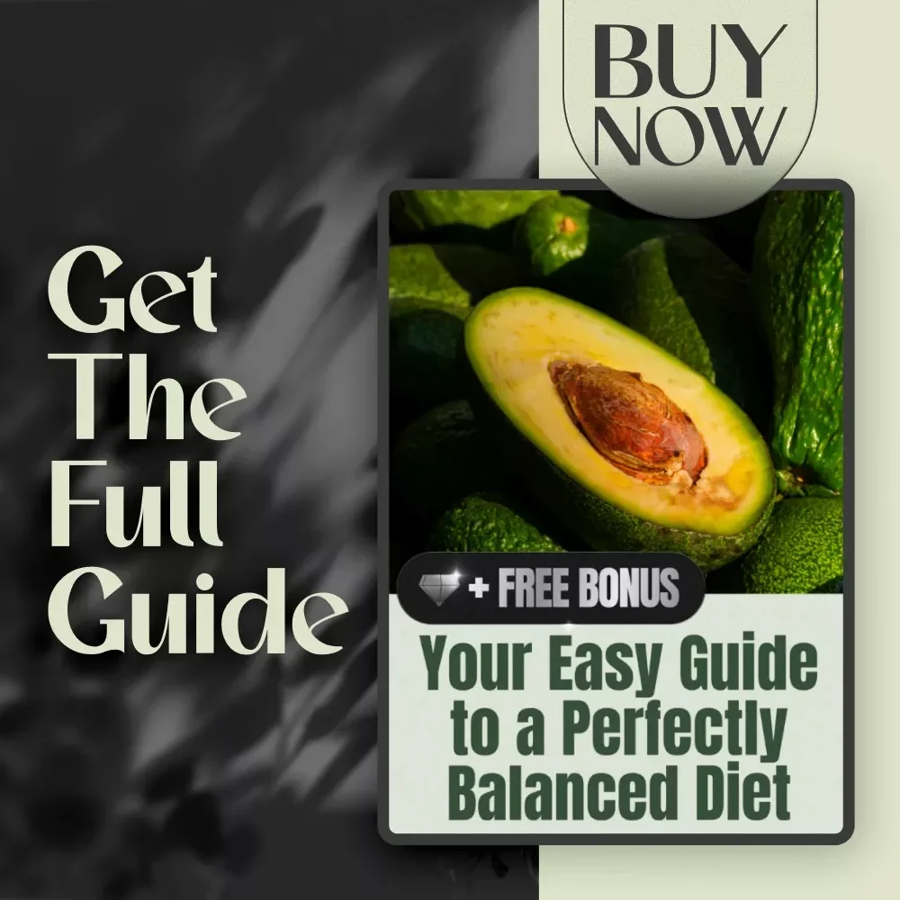 Your Easy Guide to a Perfectly Balanced Diet | Digital Nutrition Guide, eBook & Checklist for a Perfect Balanced Diet Plan