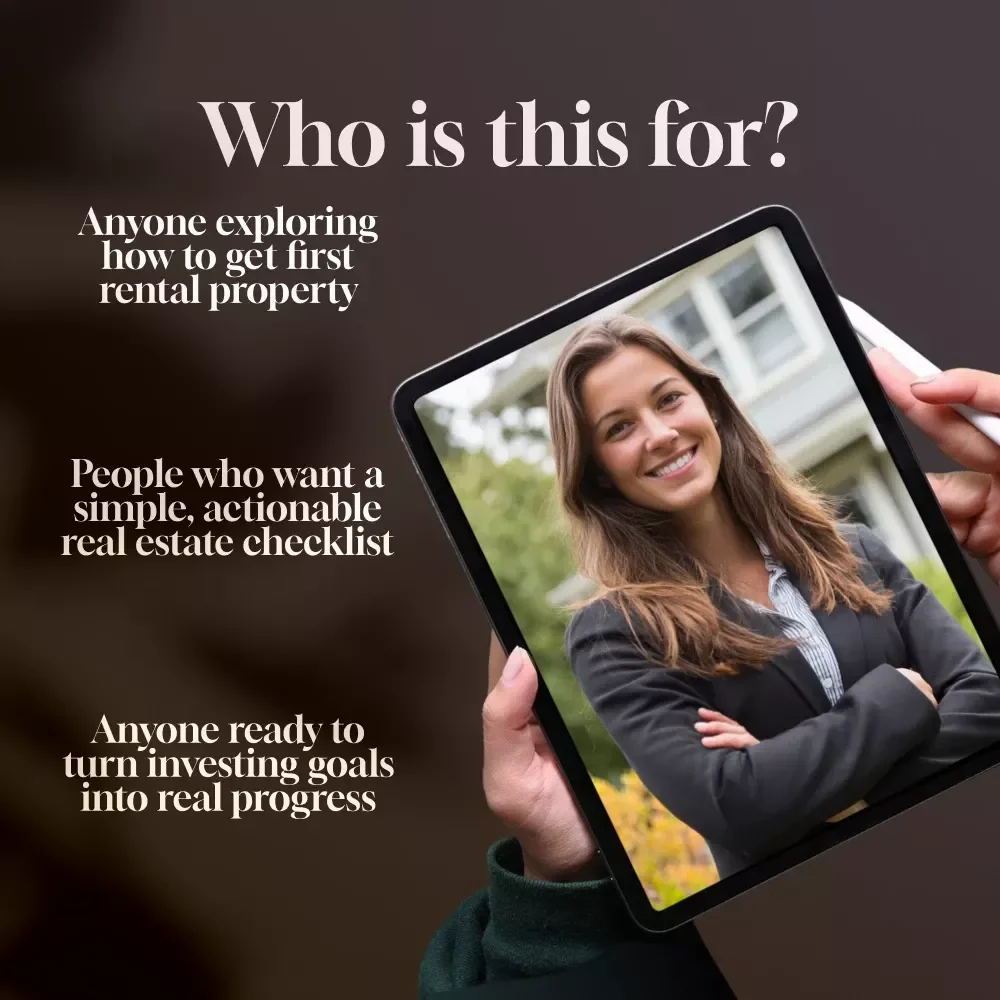 The Ultimate Rental Property Success Checklist | Digital Real Estate Guide | How to Get First Rental Property | Printable Checklist for New Investors