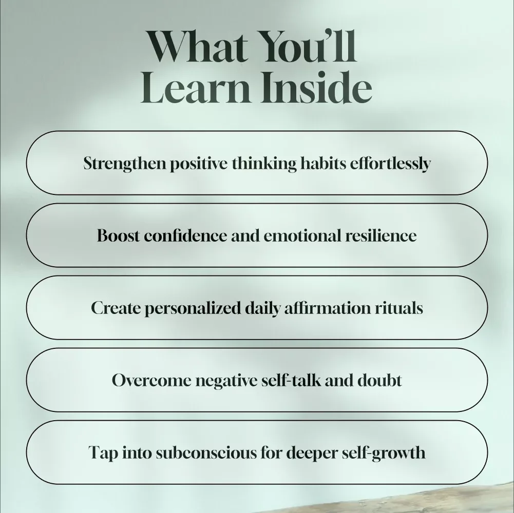 MindShift Magic: Harnessing Hypnosis Affirmations for Powerful Positive Thinking | Positive Thinking eBook | Hypnosis Affirmations Guide