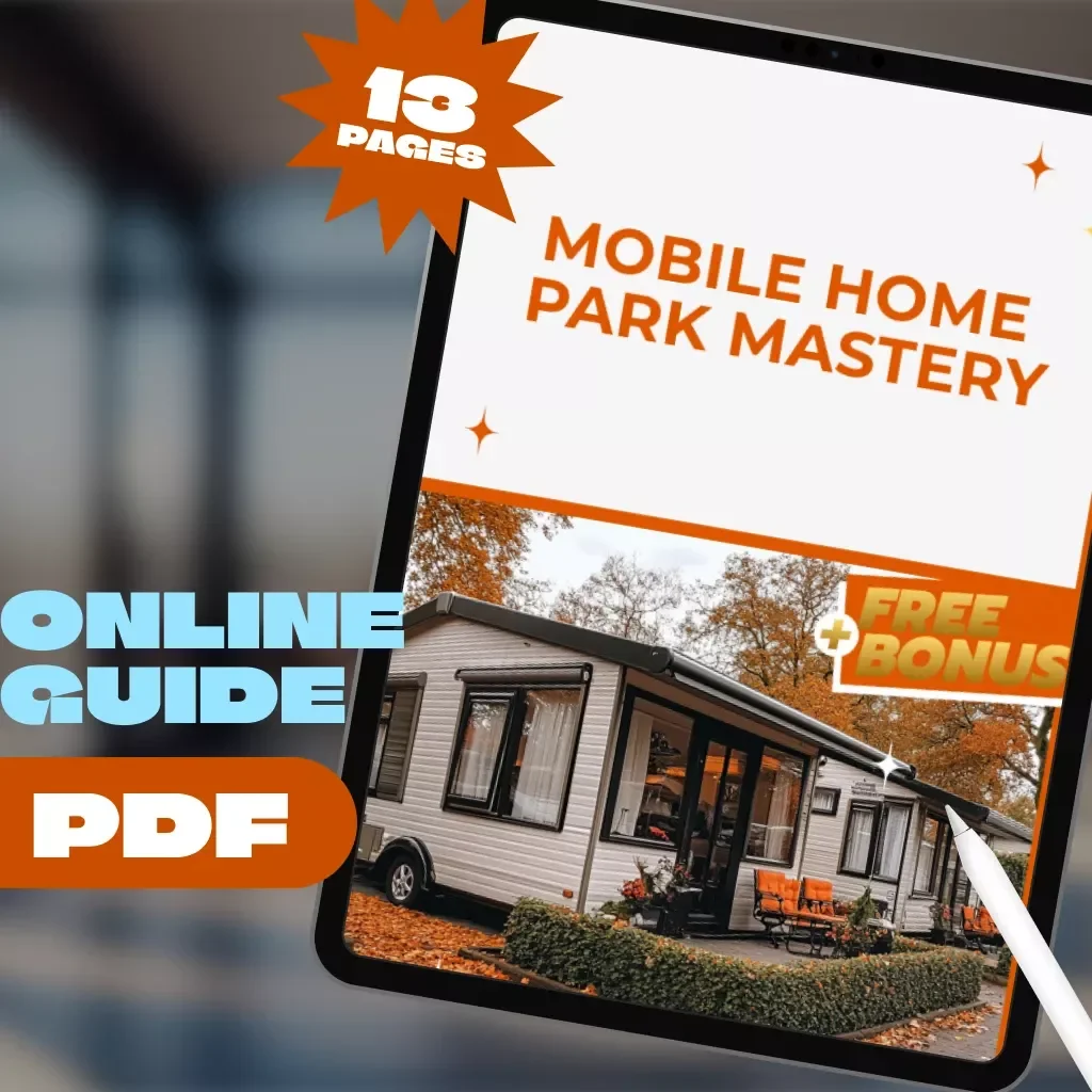 Mobile Home Park Mastery | Guide to Mobile Home Park Investments | Digital Download eBook for Real Estate Investors