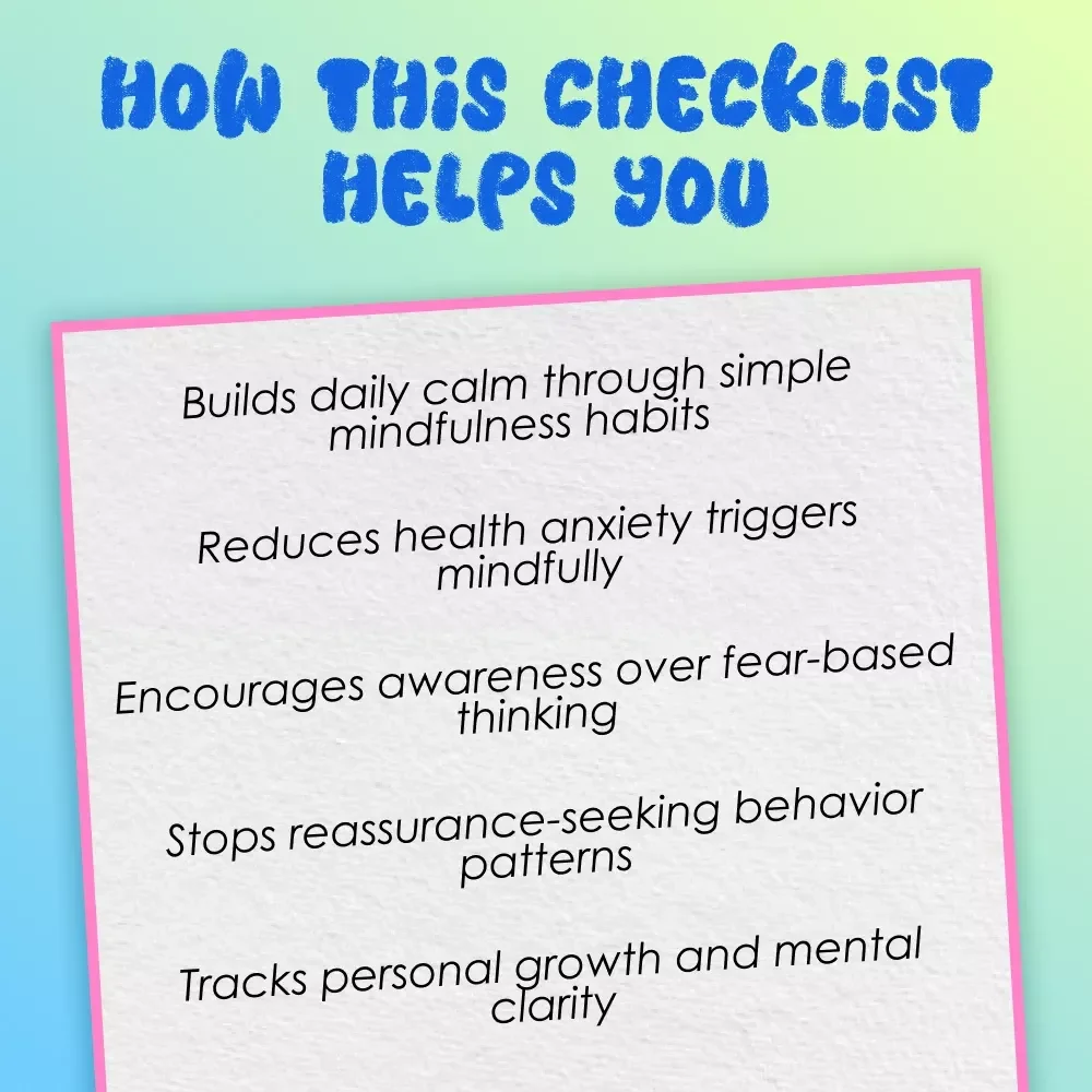 The Ultimate Hypochondria Stress-Reduction Checklist