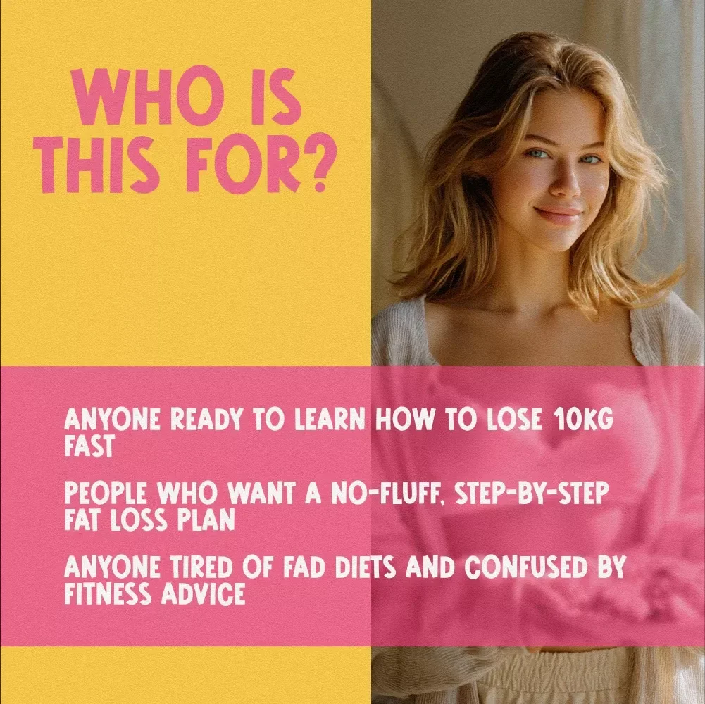 Your Step-by-Step Fat-Burning Checklist | How to Lose 10kg Fast Digital Guide, Printable Fat Loss Planner, Weight Loss Checklist