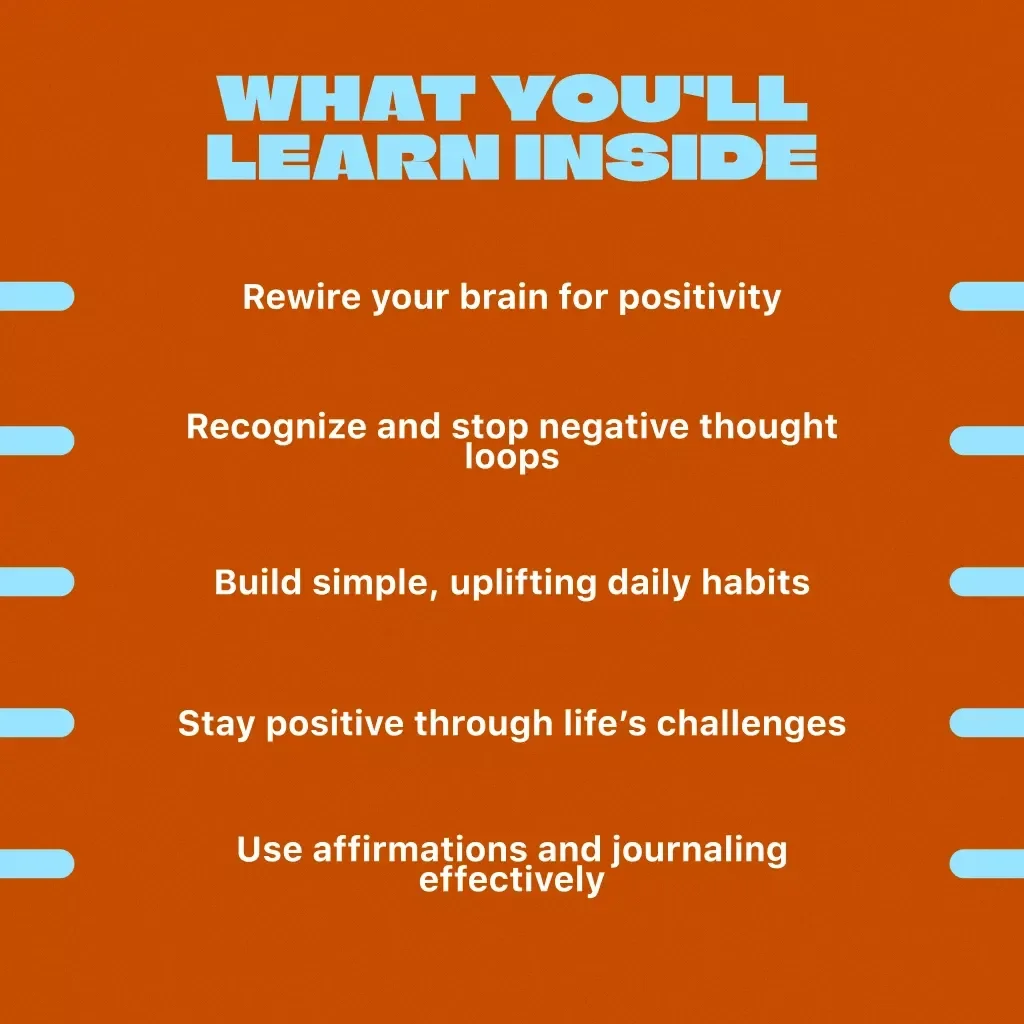 Flip the Script: Transform Your Negative Mindset into Positive Power — Digital Guide on How to Change a Negative Attitude to a Positive Attitude, eBook, Instant Download
