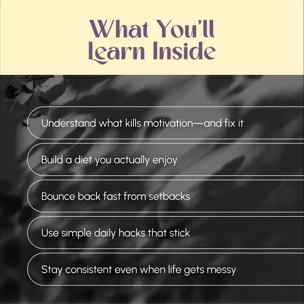 How to Stay Motivated and Stick to Your Diet Without Losing Your Mind | Digital Diet Motivation Guide | How to Motivate Yourself to Stick to a Diet