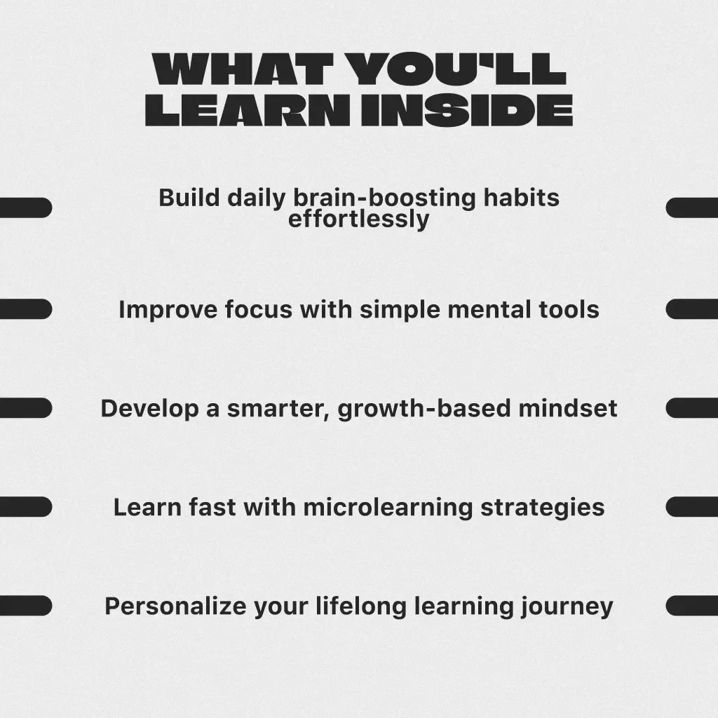 The Simple Path to Becoming Smarter and More Focused – Digital Guide for Mental Clarity, Daily Focus, and Lifelong Learning | How to Become Smarter and More Focused PDF Download