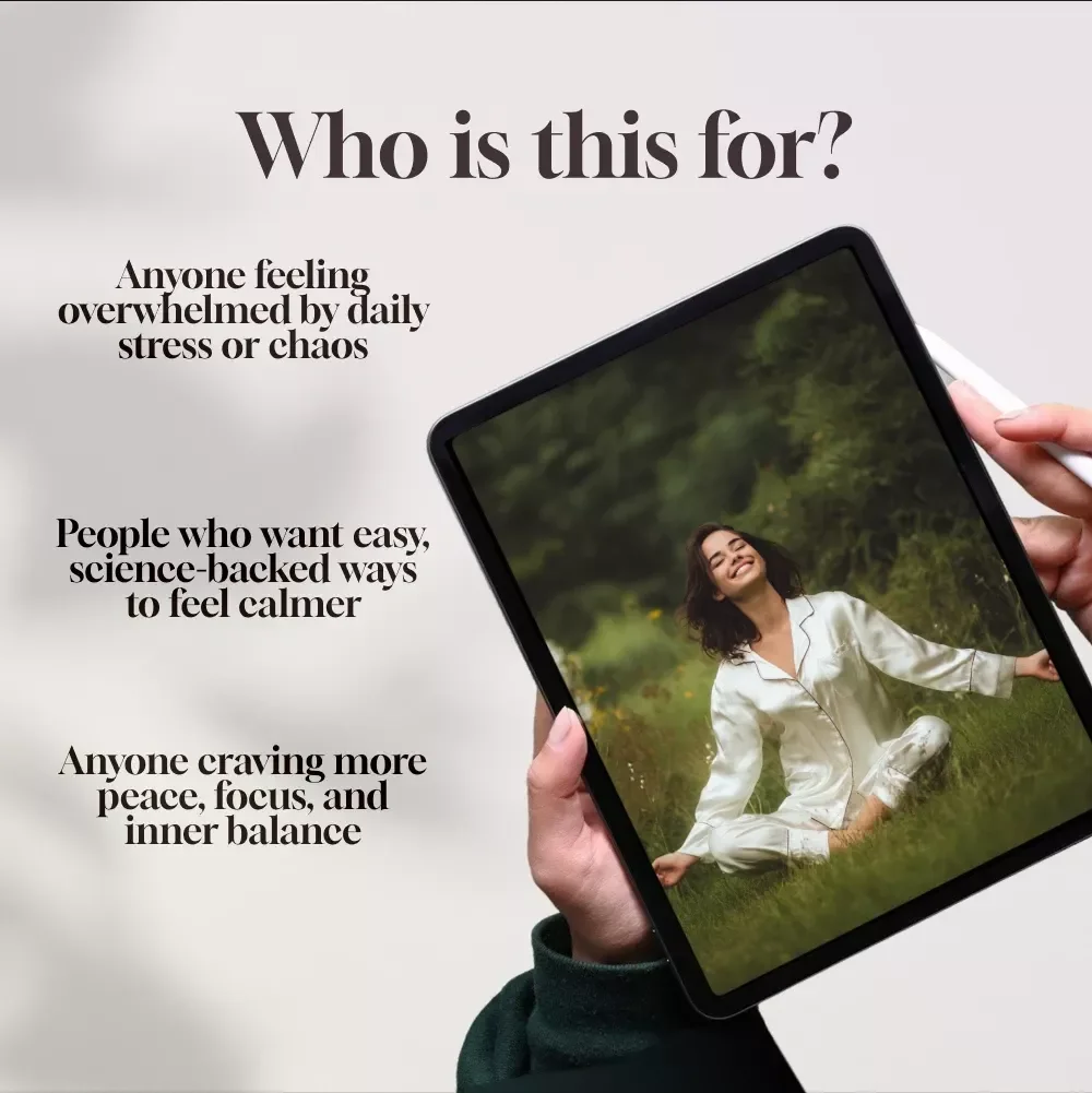 A Practical Guide to Finding Peace & Calm Within – Digital Calming Things Guide for Stress Relief & Inner Peace