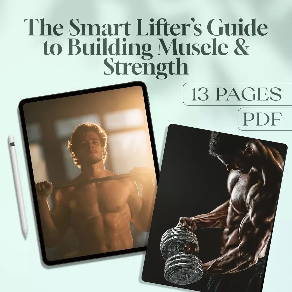 The Smart Lifter’s Guide to Building Muscle & Strength – Best Weight Lifting Routine eBook, Digital Workout Guide for Muscle & Strength Training