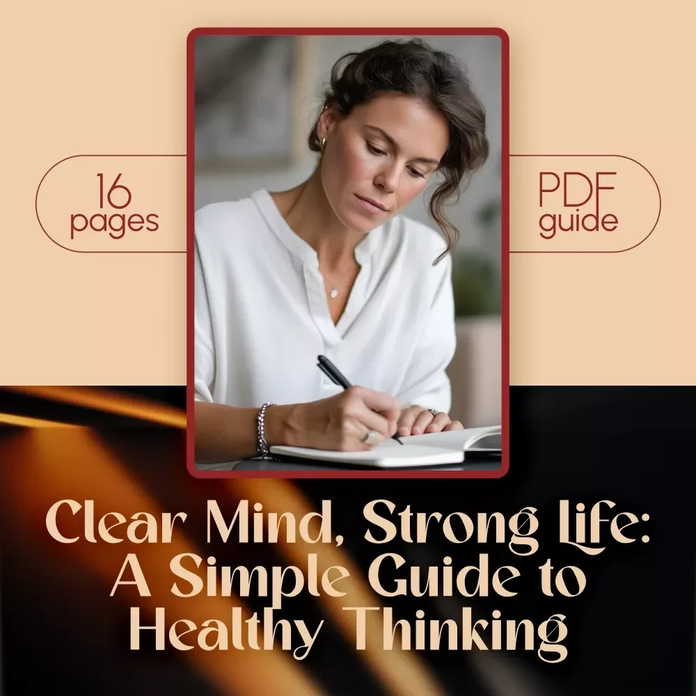Clear Mind, Strong Life: A Simple Guide to Healthy Thinking | Digital Mental Wellness Guide | How to Have Healthy Thinking eBook PDF Download