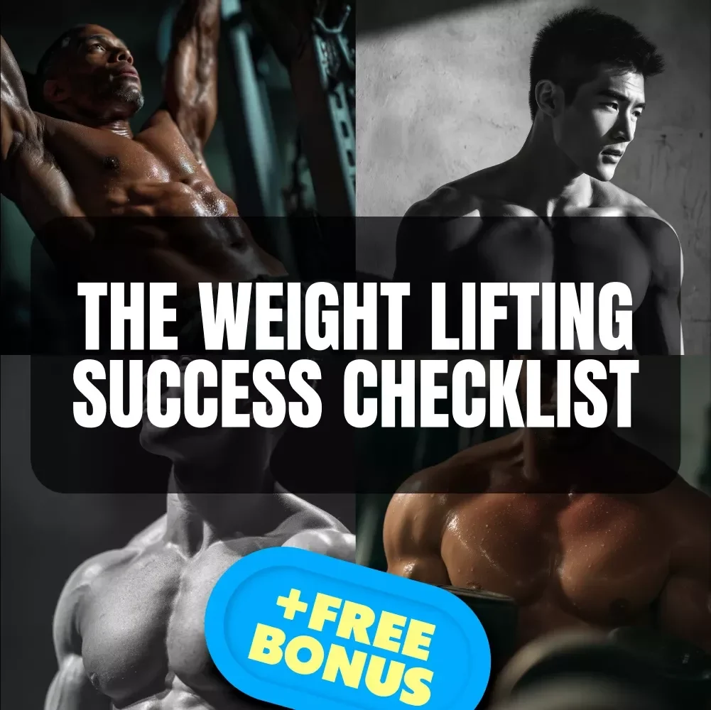 The Weight Lifting Success Checklist – Best Weight Lifting Routine for Strength, Size & Endurance | Printable Fitness Guide