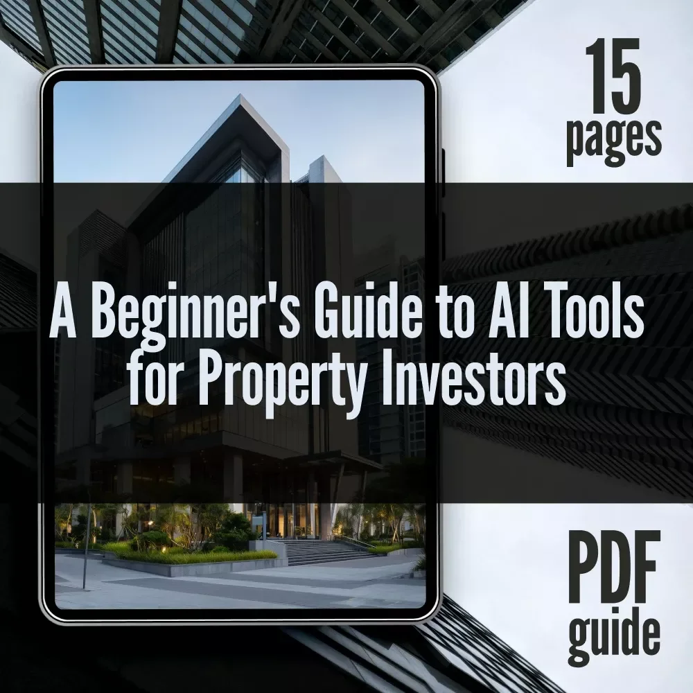 A Beginner's Guide to AI Tools for Property Investors | Real Estate Investing eBook | Digital Download for Smarter Investments