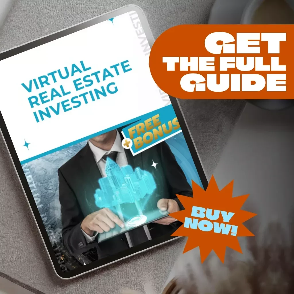 Virtual Real Estate Investing Guide | Digital Download | Beginner-Friendly Virtual Real Estate Investing eBook & Checklist