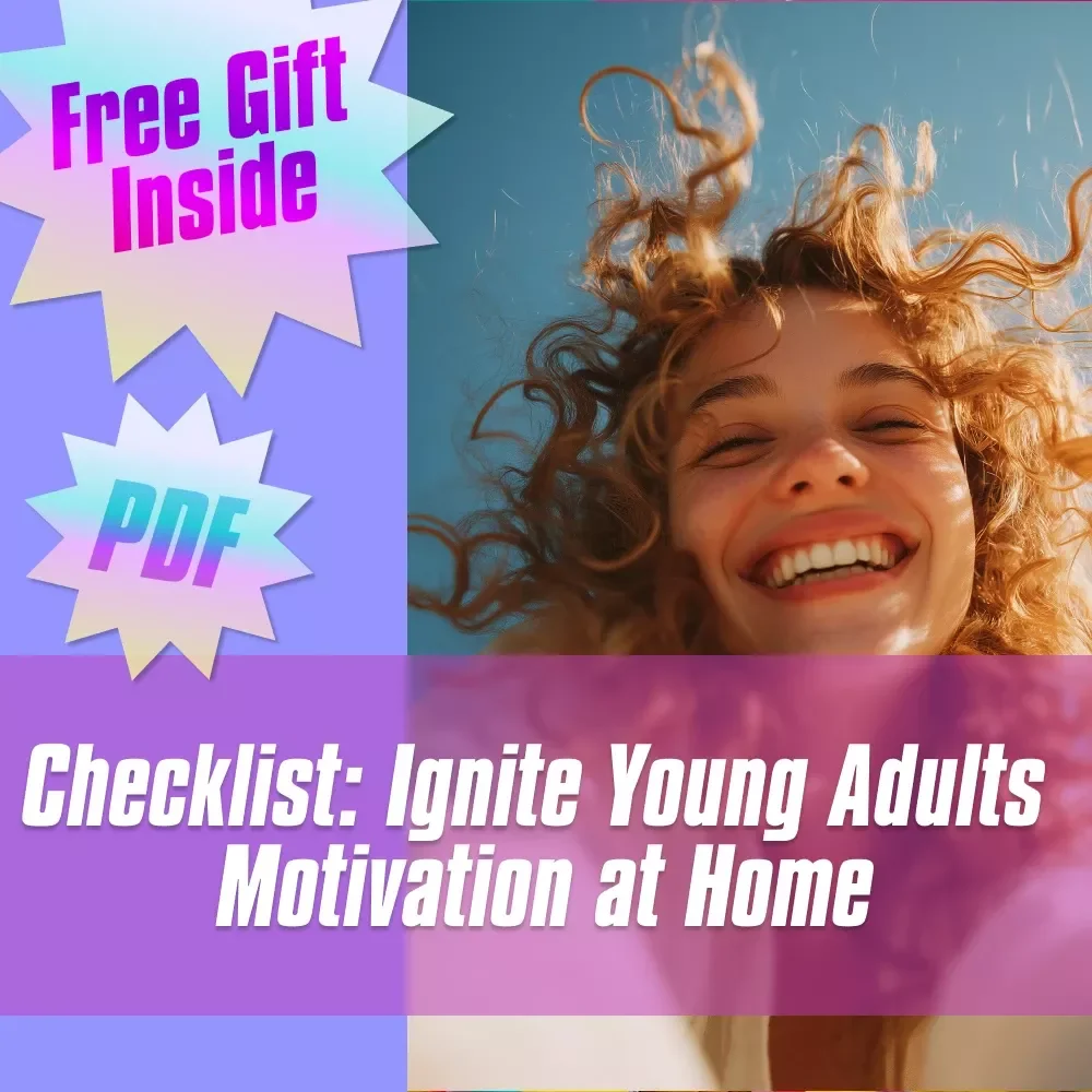 Checklist: Ignite Young Adults Motivation at Home – How to Motivate Young Adults Living at Home | Printable Guide for Parents & Caregivers