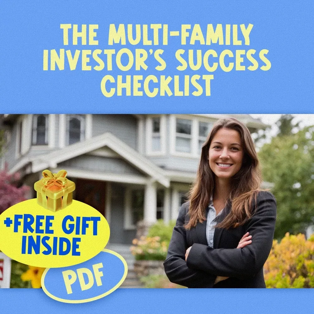 The Multi-Family Investor’s Success Checklist | Real Estate Investing Digital Download for Beginners & Experts | Rental Property Investment Guide PDF