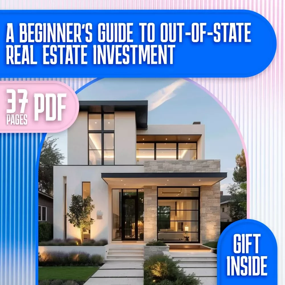 A Beginner’s Guide to Out-of-State Real Estate Investment | eBook for New Real Estate Investors | Digital Download for Remote Investing