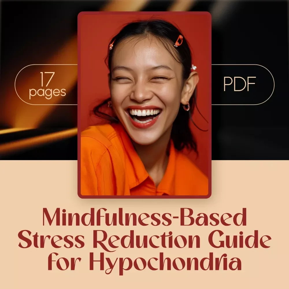Mindfulness-Based Stress Reduction Guide for Hypochondria – Digital Download for Health Anxiety Relief, MBSR eBook, Calm Mind eGuide