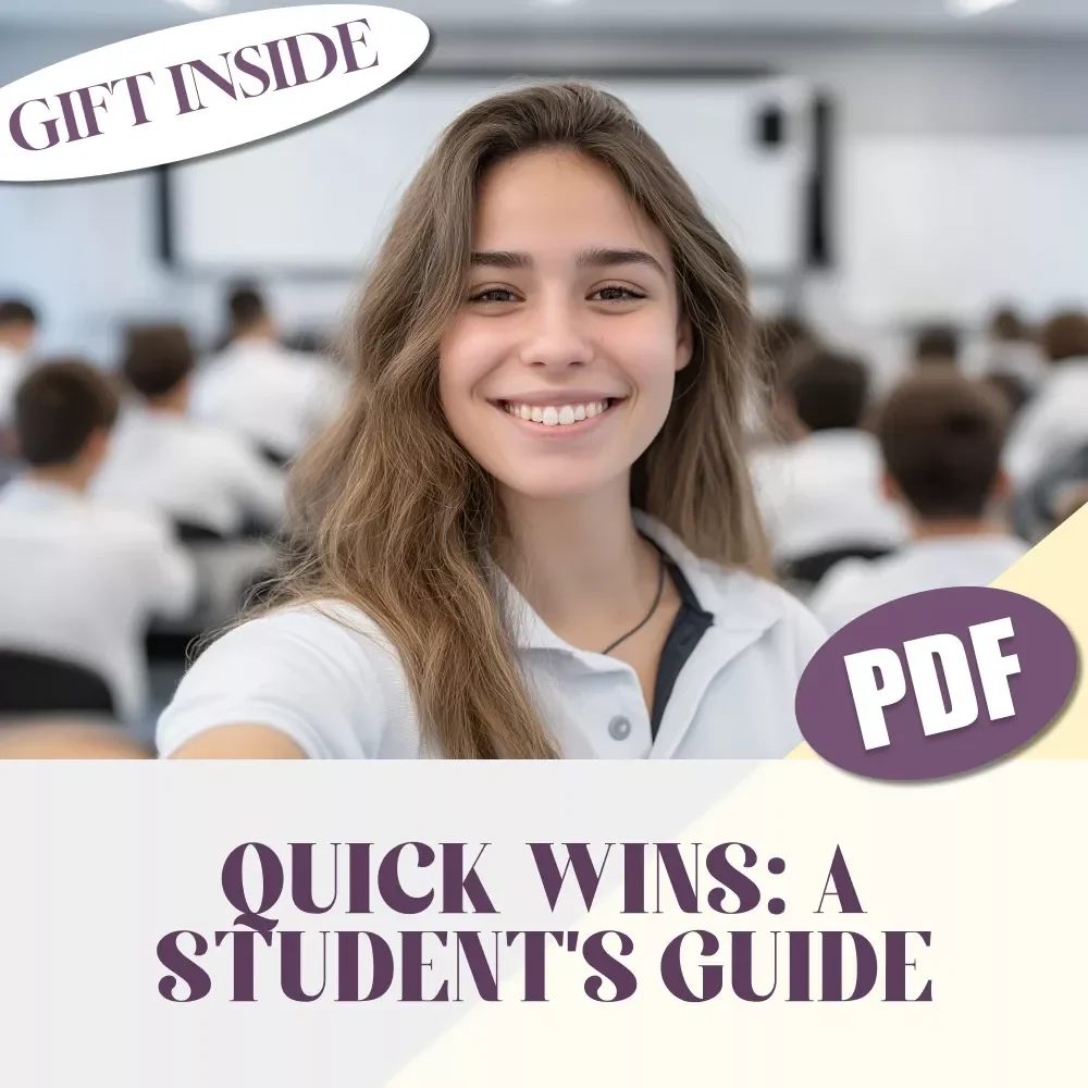 Quick Wins: Smart Short-Term Goals Every Student Can Nail – Digital Guide with Examples of Short Term Goals for Students, Study Motivation Planner PDF