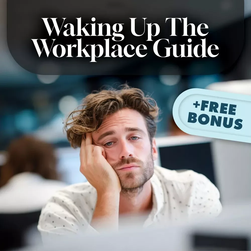 Waking Up the Workplace: How to Motivate Employees Who Just Don’t Care | Employee Engagement Guide | Digital Download for Managers & HR Leaders
