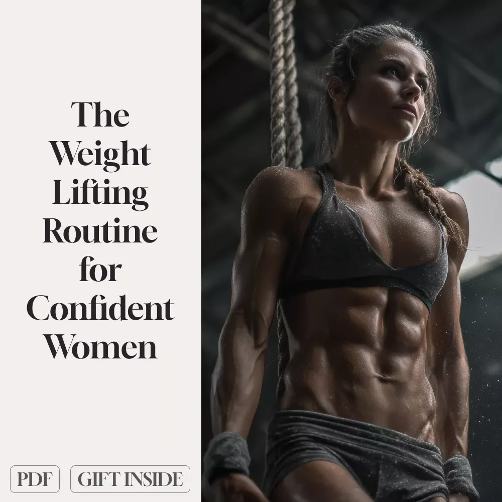 The Weight Lifting Routine for Confident Women | Beginner-Friendly Guide | Weight Lifting Routine for Women PDF
