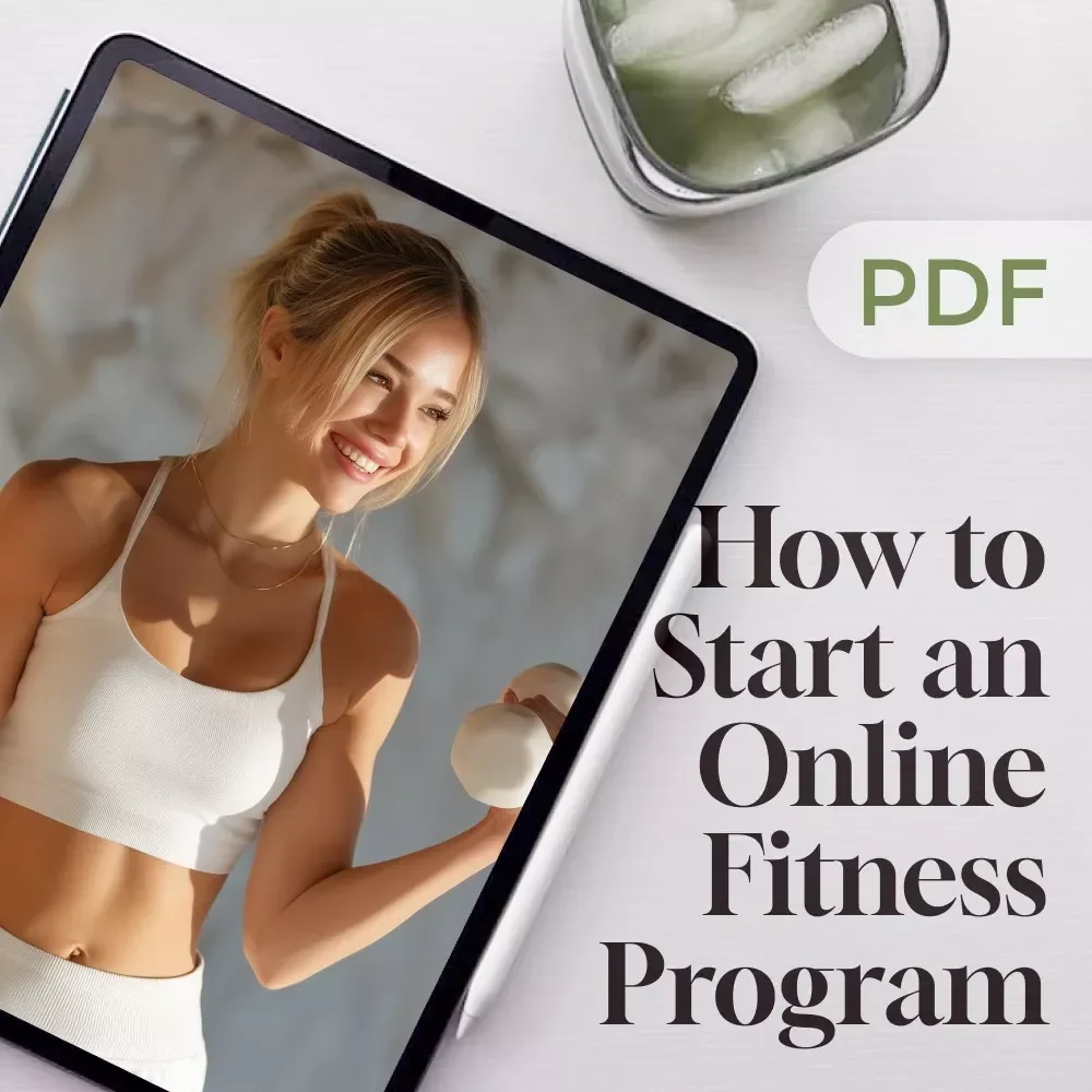 Your Step-by-Step Guide to Launching a Successful Online Fitness Program | How to Start an Online Fitness Program PDF | Digital Download Fitness Guide