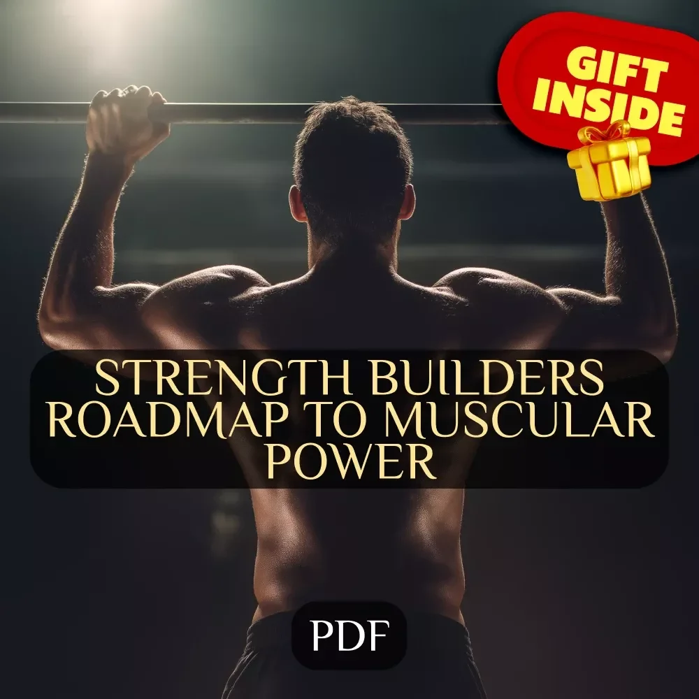 Strength Builder’s Roadmap to Muscular Power | Muscular Strength Workout Checklist for Beginners & Lifters | Digital Download Fitness Guide