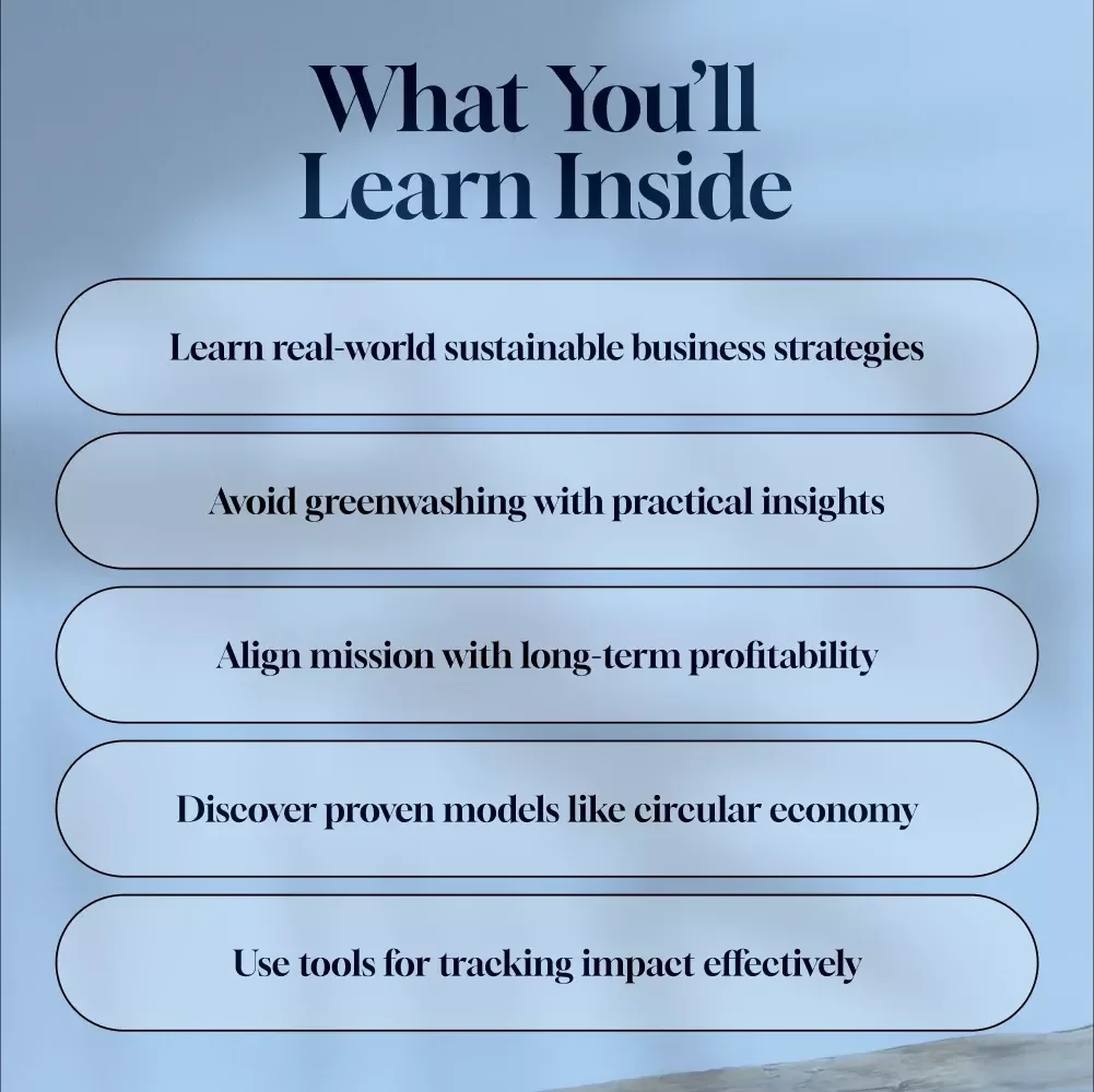 The Ultimate Guide to Sustainable Business Models | eBook for Entrepreneurs, Startups & Ethical Brands | Sustainable Business Models Digital Download