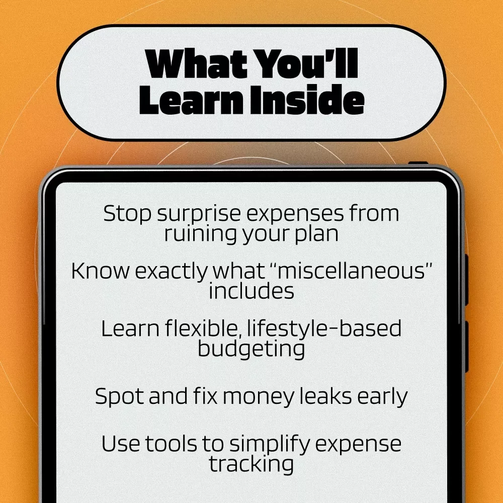 The Sneaky Budget Buster: How to Plan for the 'Miscellaneous' Without Losing Control | eBook for How Much to Budget for Miscellaneous Expenses