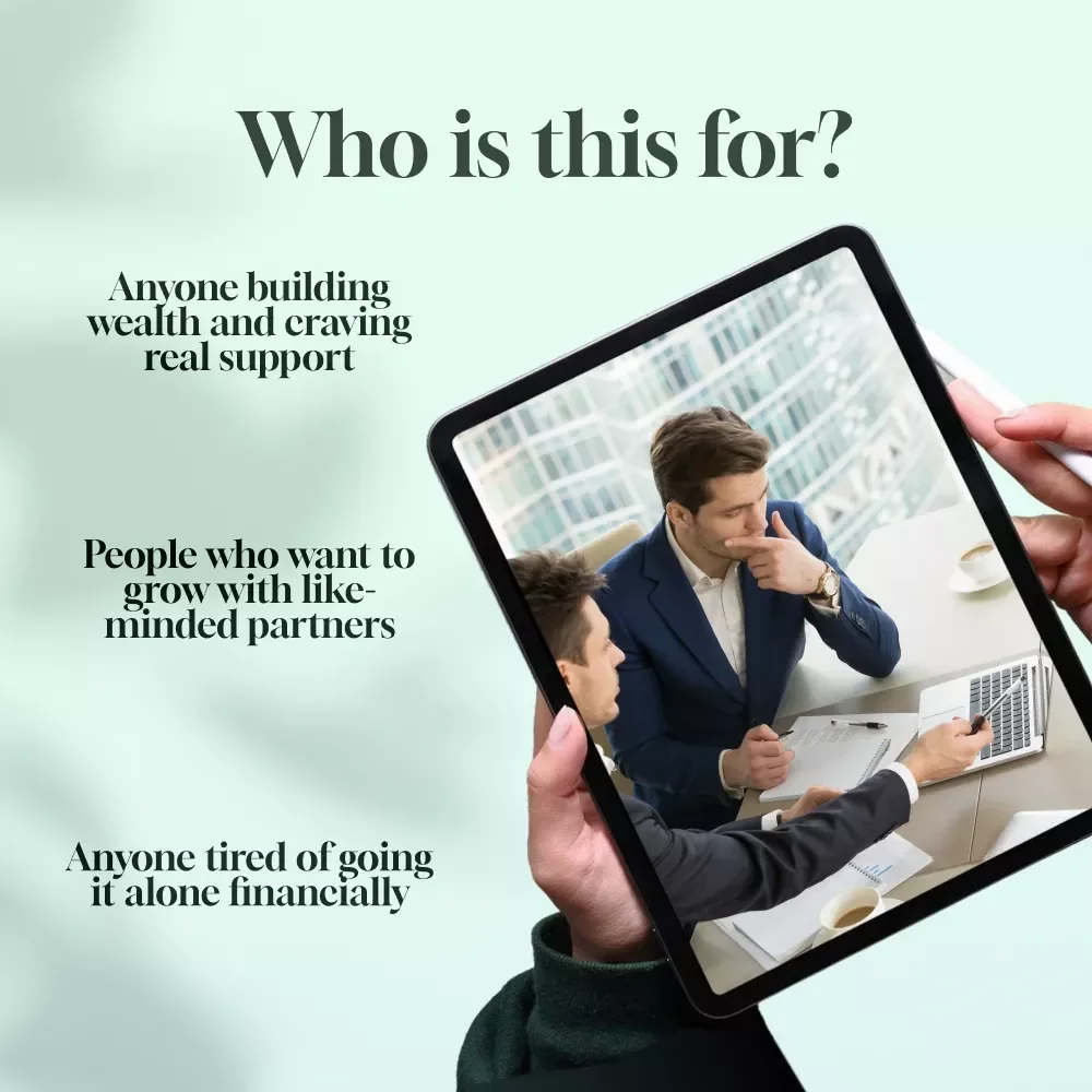 Wealth in Tandem – Peer-to-Peer Mentorship in Wealth Creation Guide | Build Wealth with Accountability, Structure & Support | Digital Download eBook